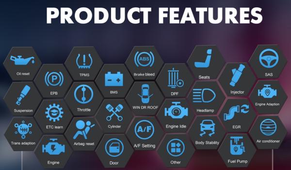 Professional Scanner iCarsoft CR MAX 2025 for Comprehensive System Diagnostics Across 56 Brands - Kopie
